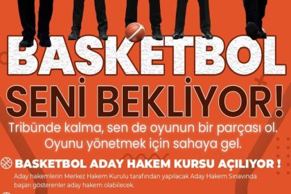 image 6P060DJ7BI Antalya Basketbol Aday Hakem Kursu Başlıyor