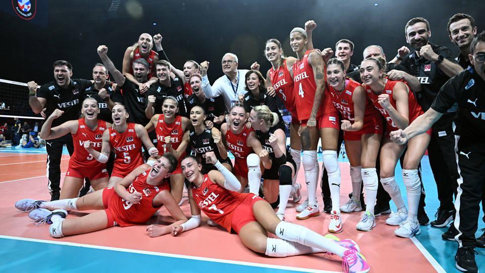 image R7IRI47X1P Milli Kadın Voleybol Takımı Çekya ile Bugün Karşılaşıyor