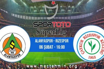 image YVHBF2IIB8 Alanyaspor Rizespor Maç Tahmini ve Önizleme