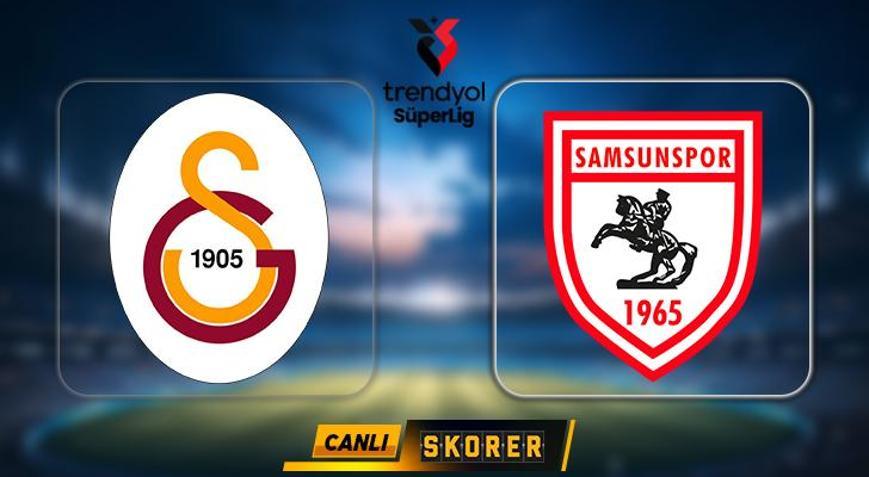 Galatasaray, Süper Lig’in 15. haftasında Samsunspor’u ağırlıyor: Dev randevunun heyecanı Skorer’de