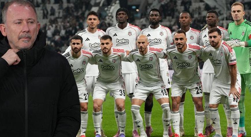 Beşiktaş’ta Sergen Yalçın’dan flaş karar! İki isimle yollar ayrılıyor