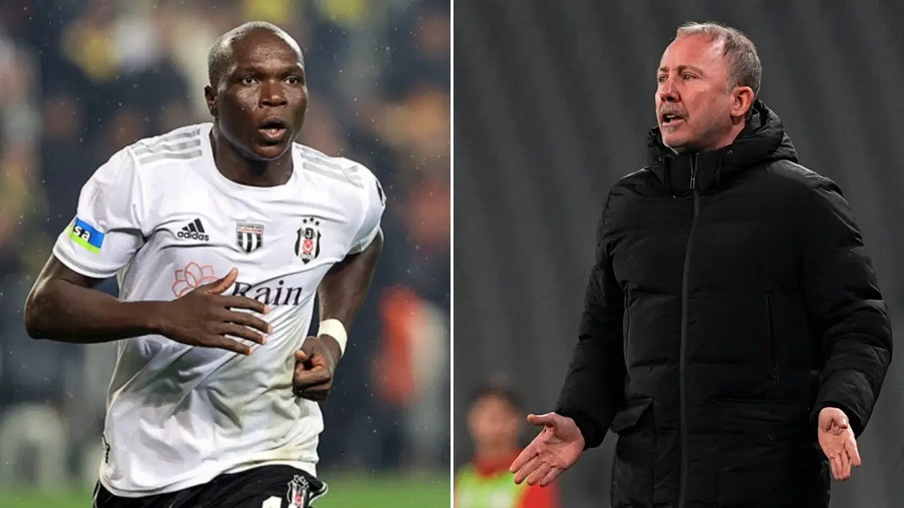 Aboubakar’dan Sergen Yalçın’a sert çıkış: Beşiktaş’ı şimdi şampiyon yapsın da görelim