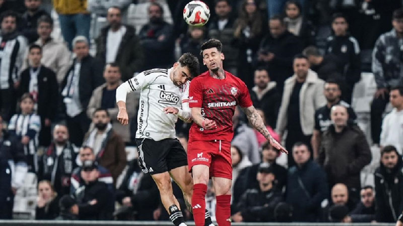 Beşiktaş ile Gaziantep FK nefes kesen maçta sahadan beraberlikle ayrıldı