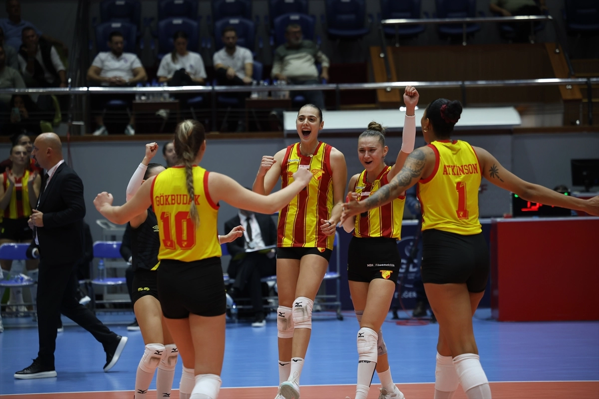 Vodafone Sultanlar Ligi’nde nefes kesen maç: Göztepe, Beşiktaş’ı 3-2 mağlup etti
