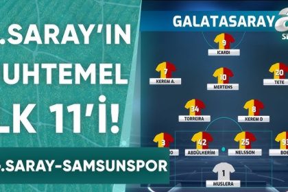 Galatasaray Samsunspor Maç Kadrosu Belli Oldu: İşte 15. Hafta Mücadelesinin Muhtemel 11’leri - Spordan Haberler Galatasaray Samsunspor Maç Kadrosu Belli Oldu: İşte 15. Hafta Mücadelesinin Muhtemel 11’leri