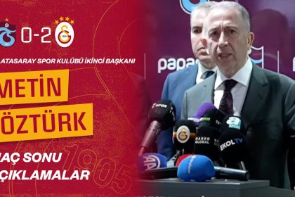 Galatasaray İkinci Başkanı Metin Öztürk’ten Fenerbahçe Derbisi Sonrası Çarpıcı Açıklamalar - Spordan Haberler Galatasaray İkinci Başkanı Metin Öztürk’ten Fenerbahçe Derbisi Sonrası Çarpıcı Açıklamalar
