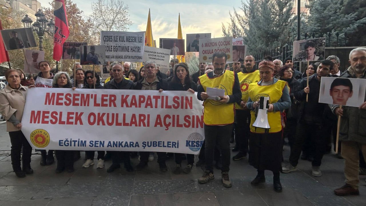 MESEM’deki iş cinayetlerine isyan eden 16 gencin tutuklanmasına ülke çapında protesto: “Çocukları ölüme sürükleyen düzen yargılansın”
